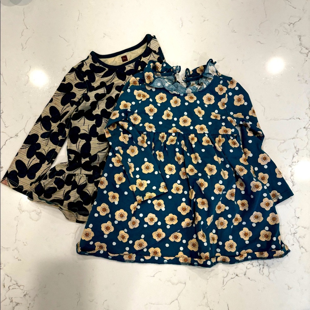 Tea Collection 2T girls dress bundle